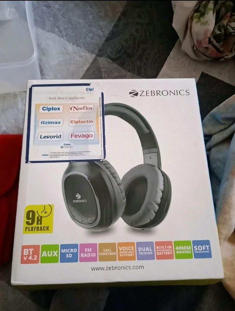 Zibronics Headphone