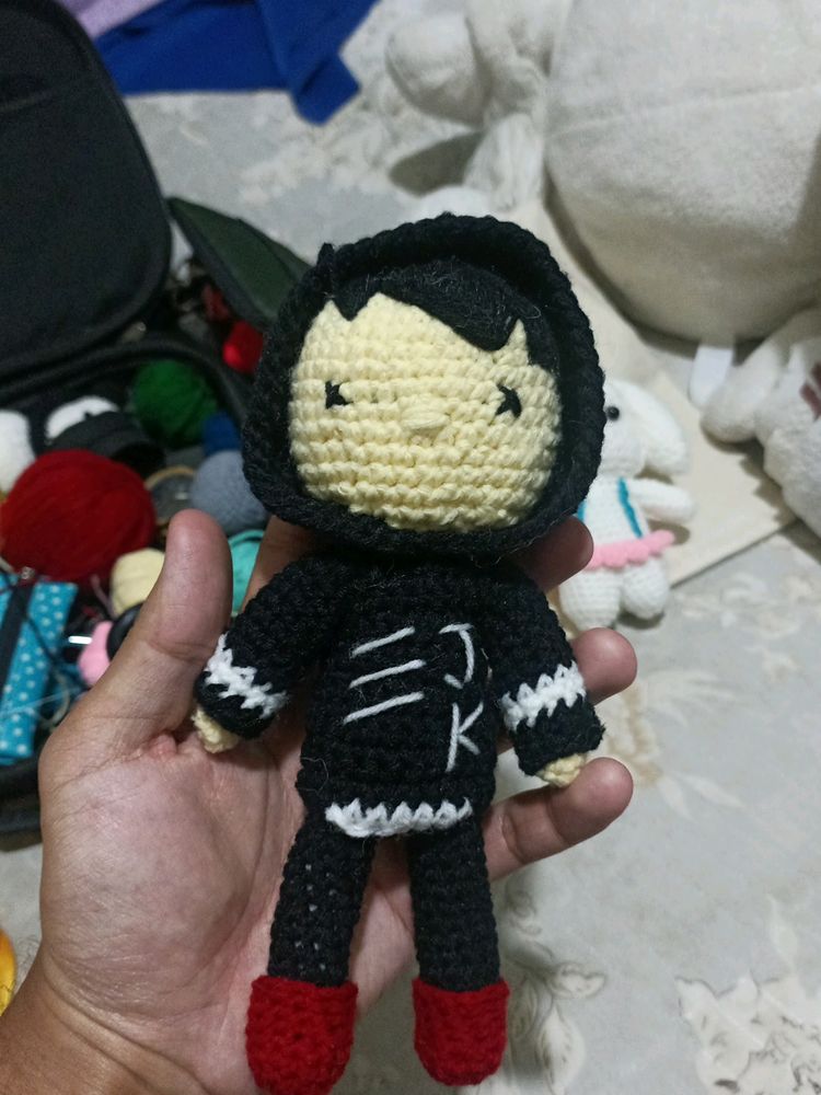 Crochet Jungkook And Bunny Doll