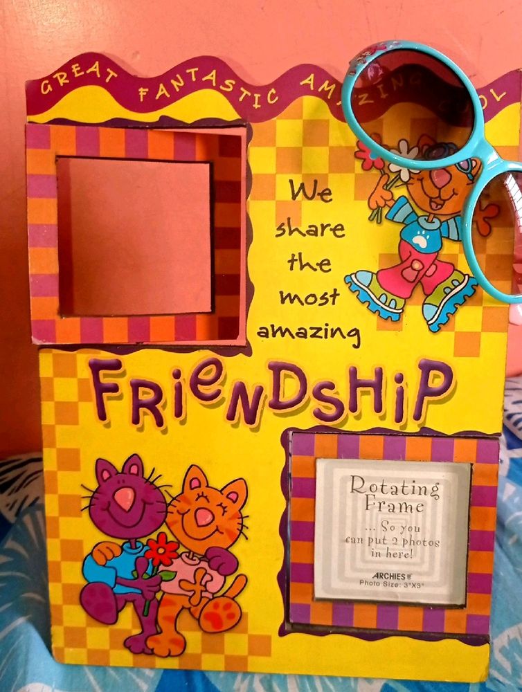 FRIENDSHIP Photoframe With Sunglasses