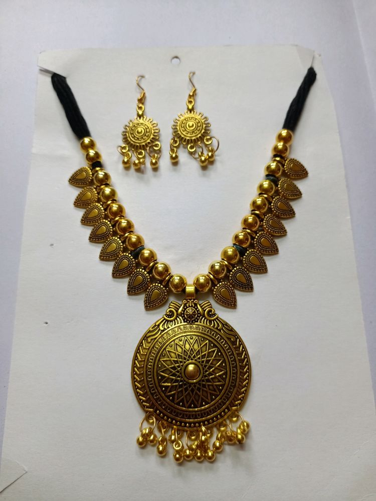 Golden Oxidised Jwellery....