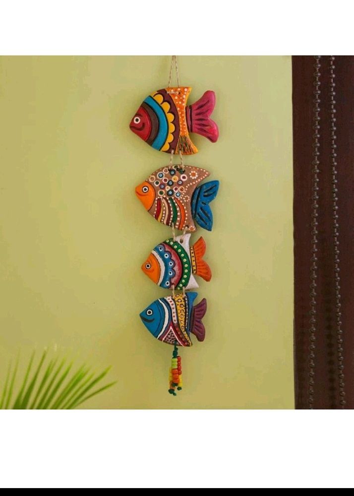 Fish Shape Wall Hanging