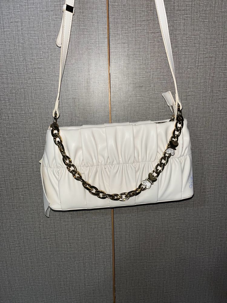 White Premium Quality International Sling Bag