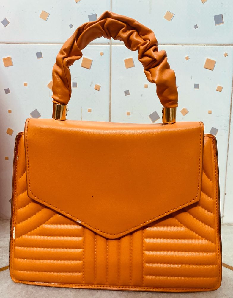 99/- Only Orange Sling Bag