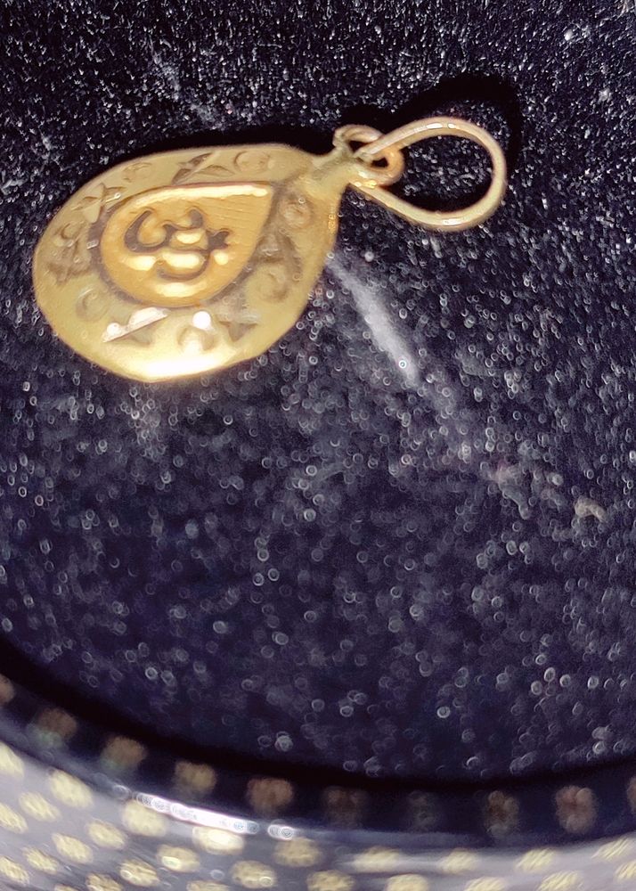 Gold Om Pendant