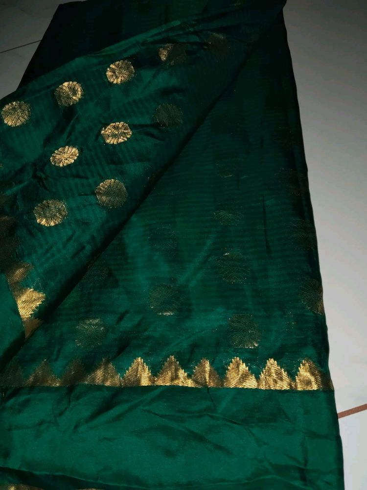 Green Saree