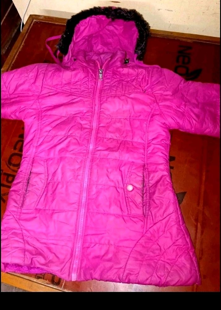 New Unused Dark Pink Party Wear Jacket