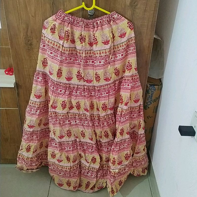 unused Jaipuri Long skirt