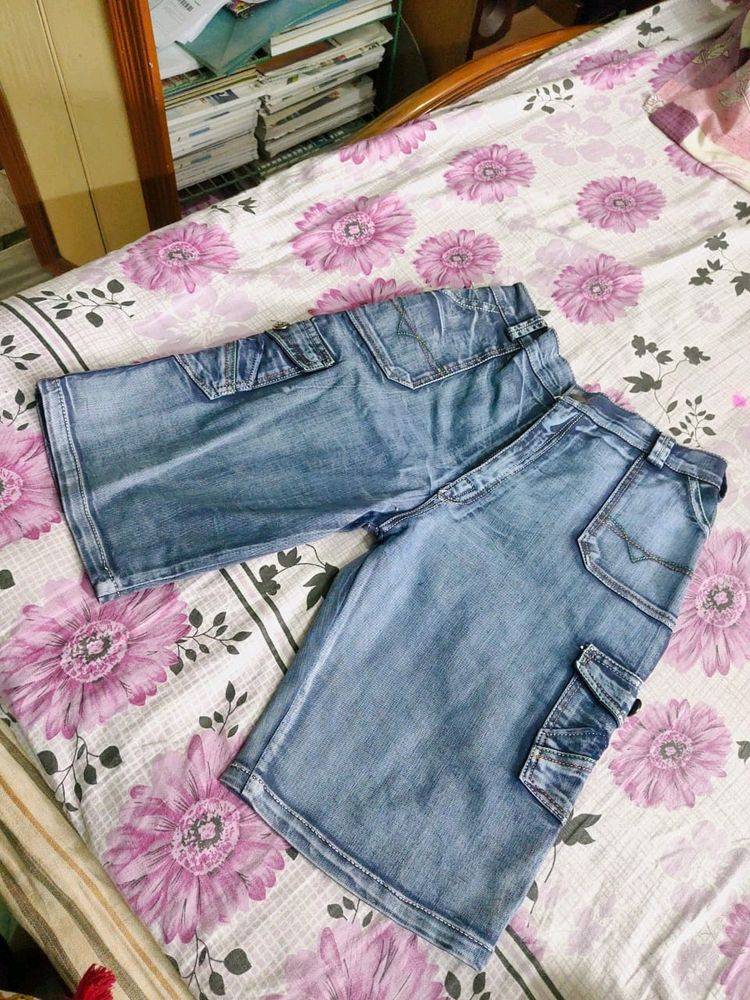 Jeans 3/4 Pants