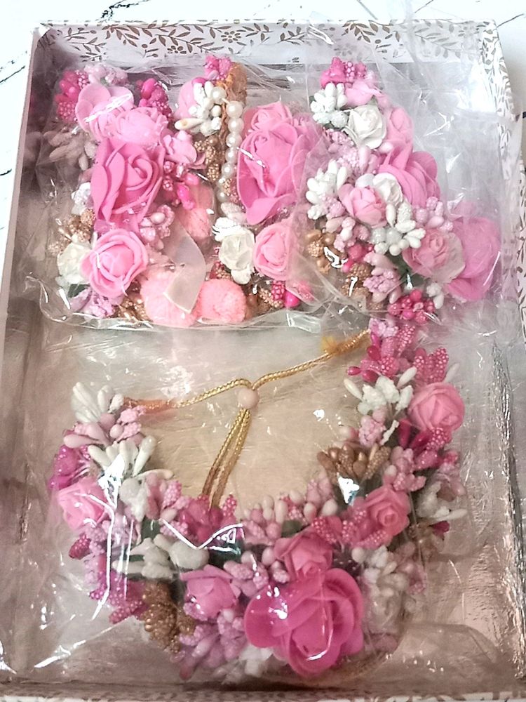 Beautiful Flower Jewellery Set