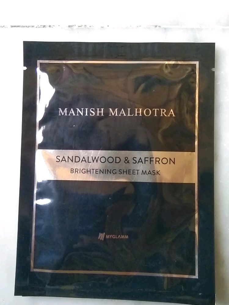 Manish Malhotra Sheet Mask