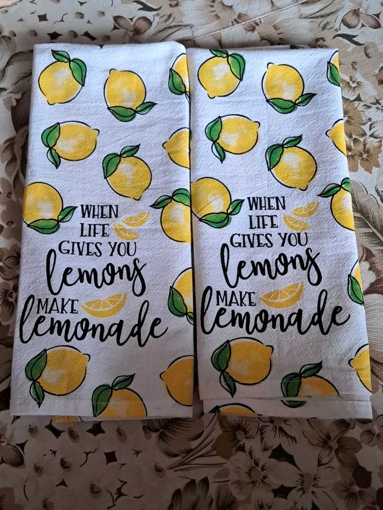 Kitchen Towel Set Of 2....New