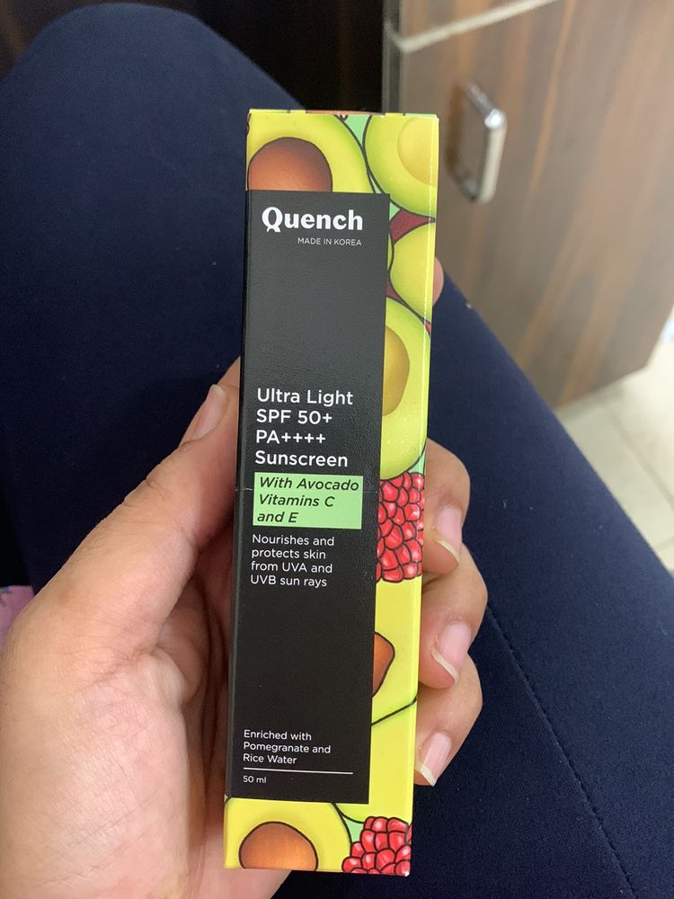 Quench Ultra Light SPF 50 Sunscreen