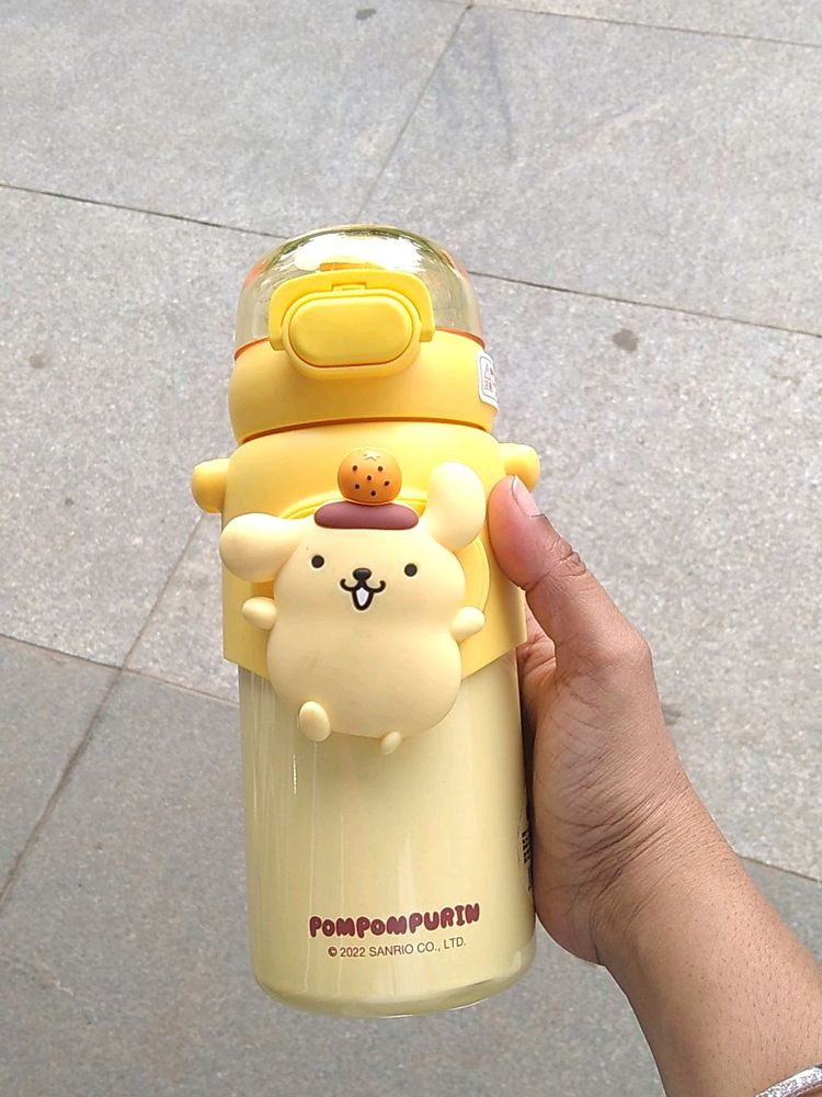 Sanrio Hot and Cold Water Bottle - Pompompurin