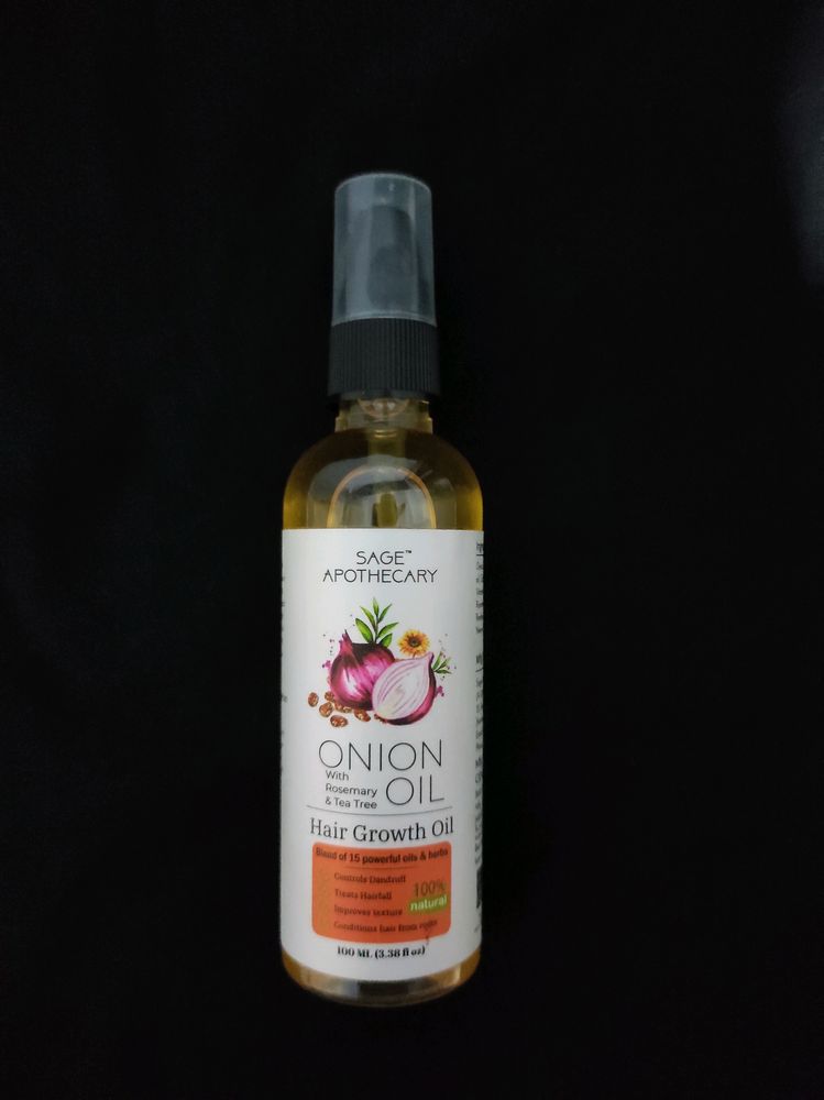 Onion Hair Growth Oil, Sage Apothecary,100 ml