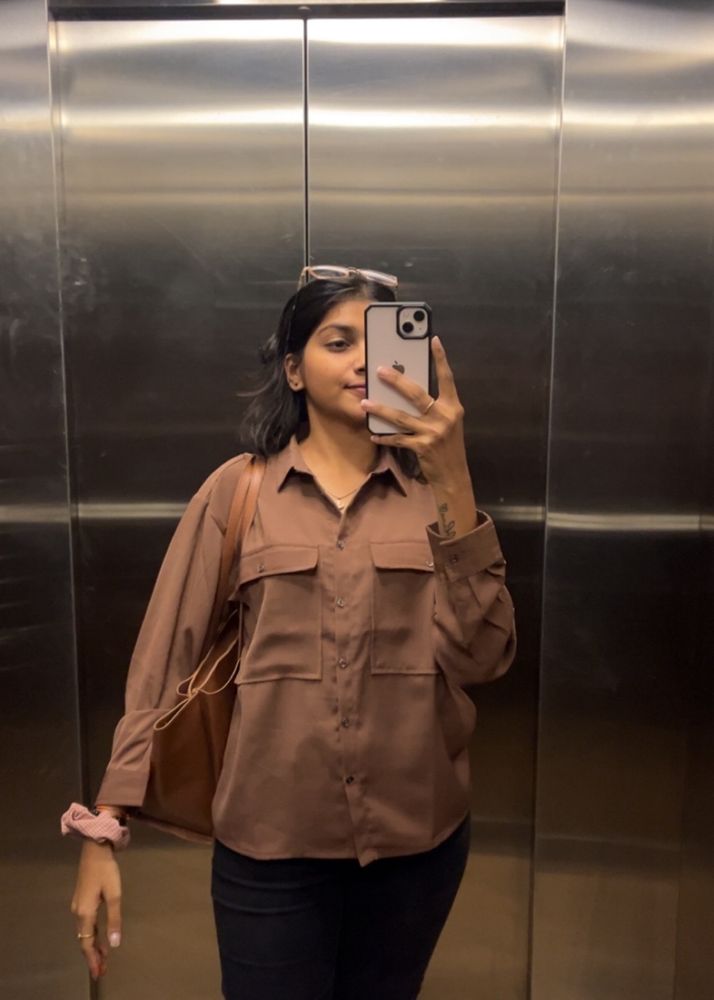 Brown Trendy Shirt