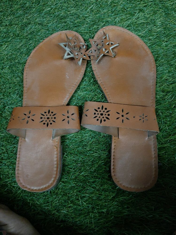 Two Pair Of Kolhapuri Slipper