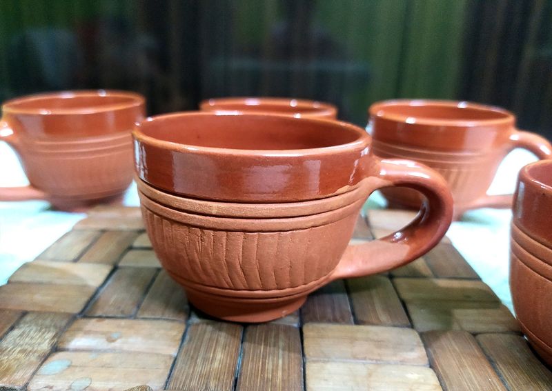 Simple Terracota Cup Set