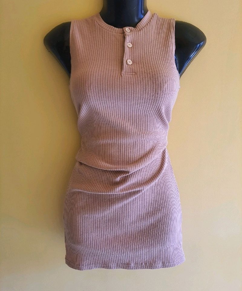 Nude Bodycon Dress