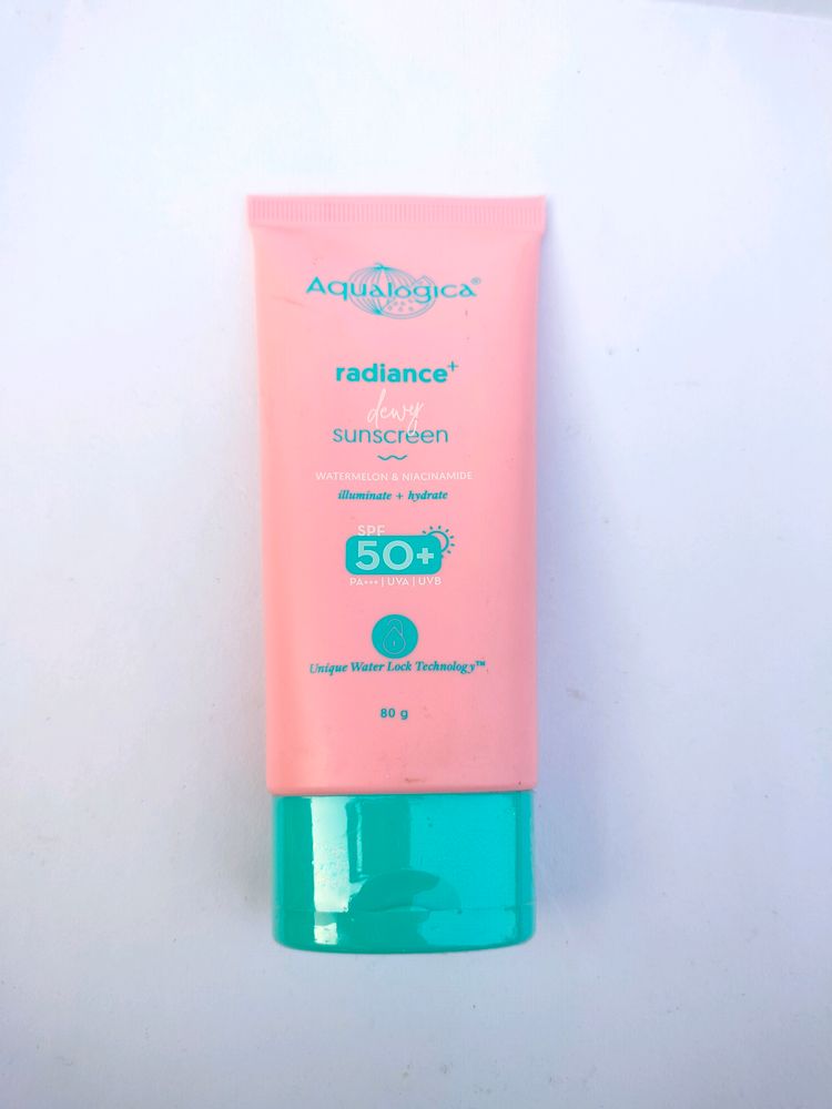 Aqualogica Radiance Sunscreen 💞