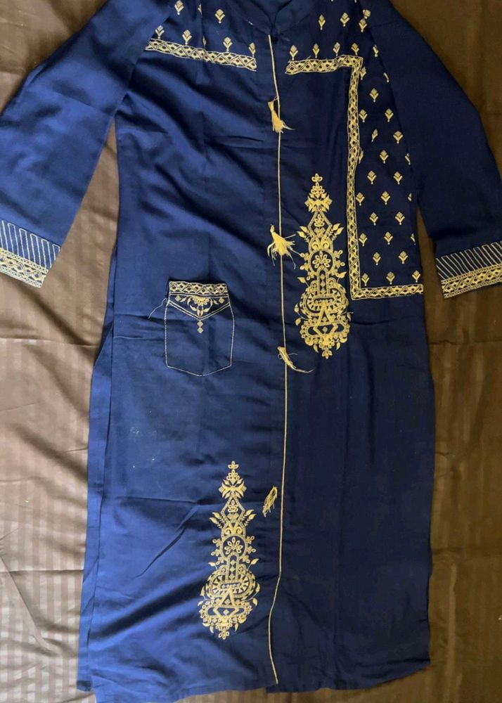 Blue Kurta