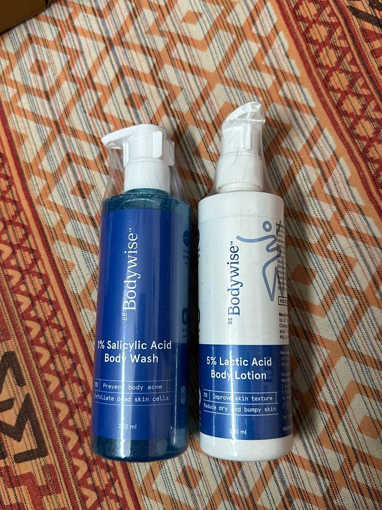 Body wash Salicylic & Latic Acid