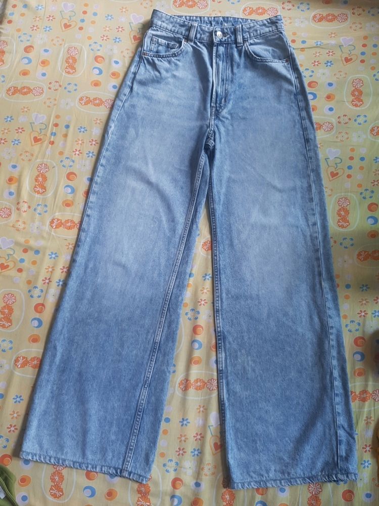 H&m Wide Leg Jeans