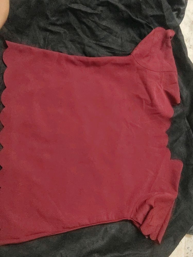 Red Top From Myntra