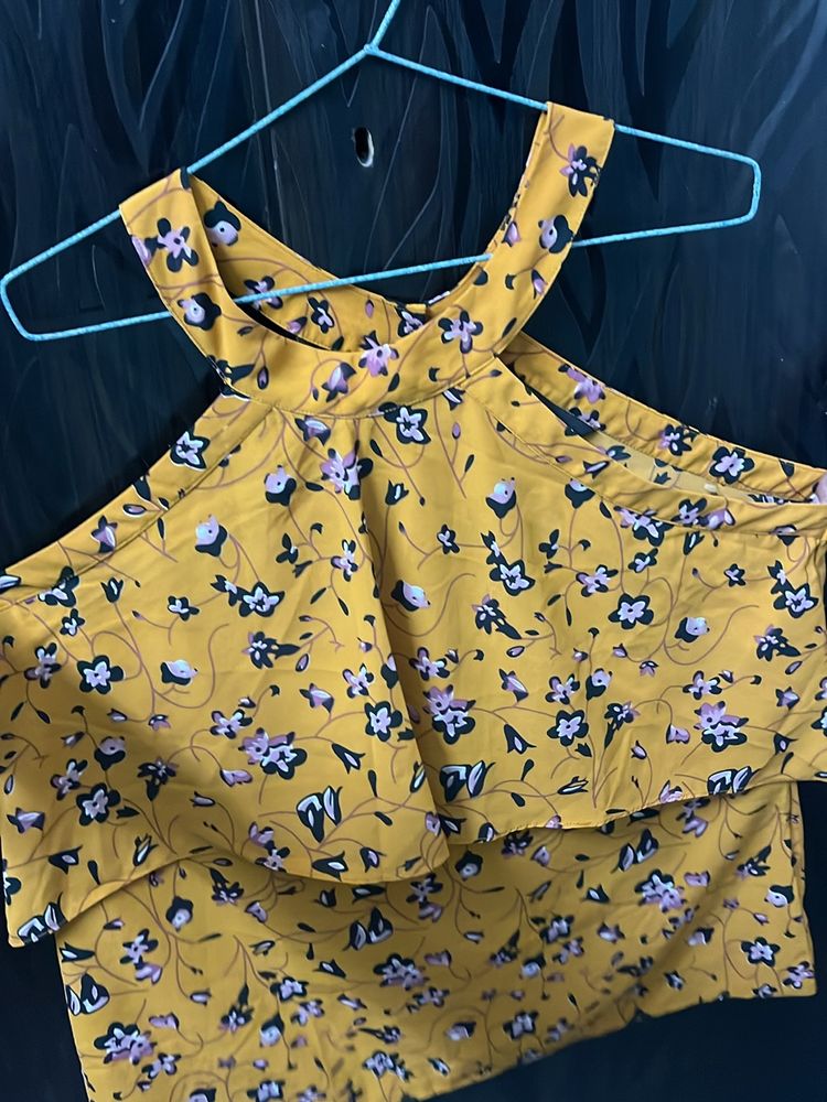 Flower Print Top