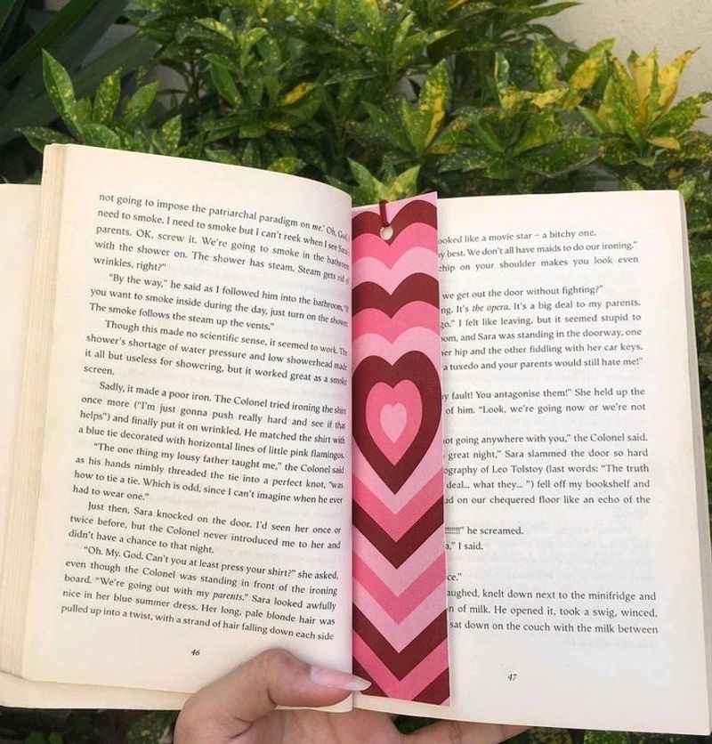 Beautiful Custom Hand-painted Bookmarks