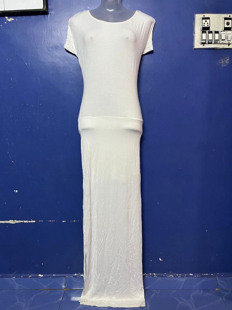 Korean Branded Long White One Piece