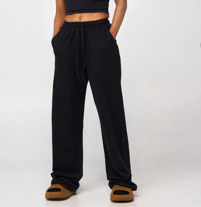 Wide Leg Track pants - S