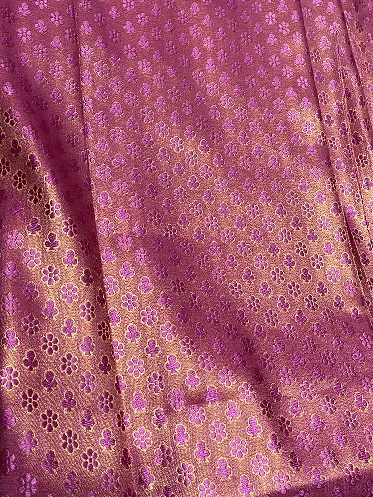 Women Cotton Silk Banarasi Kurta Piece