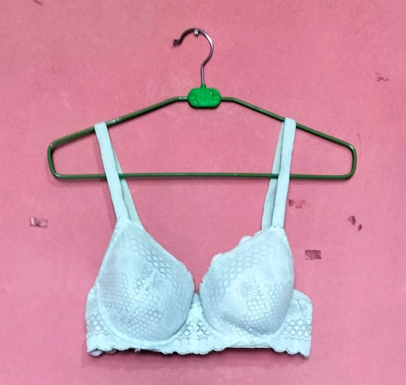 Green Soft Comfortable Bra