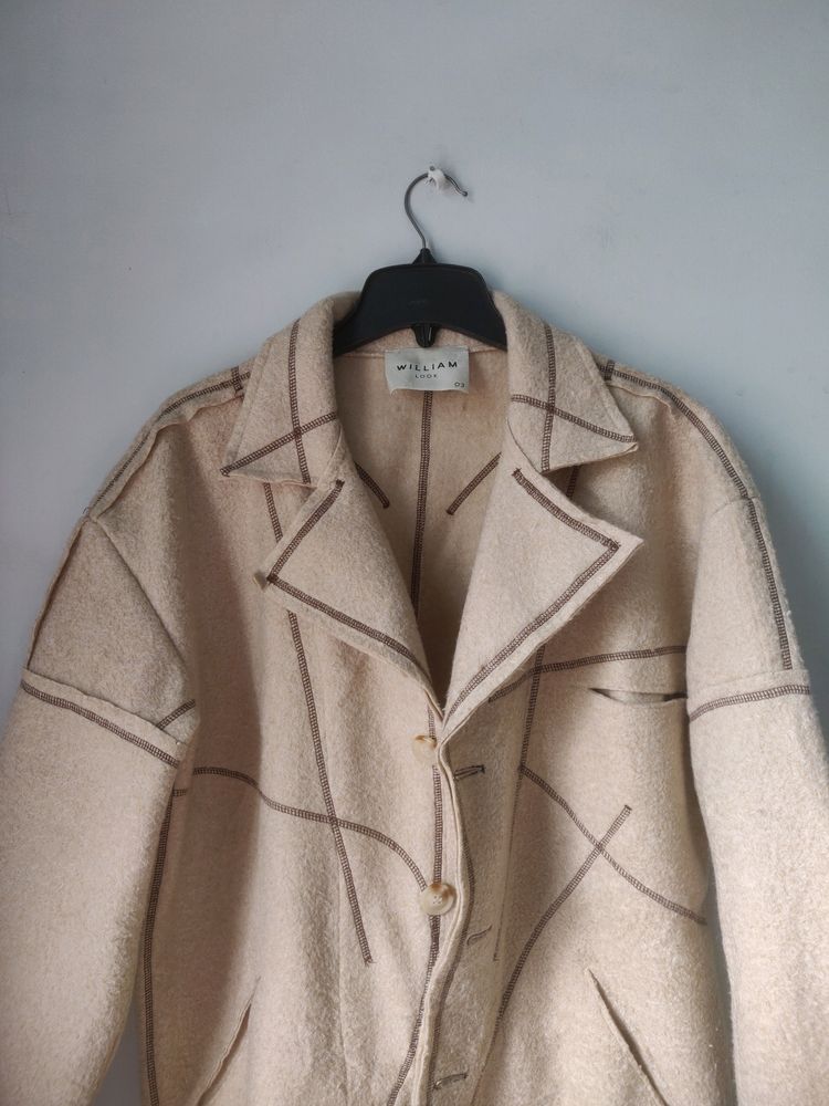 Baggy Beige& Brown Coat