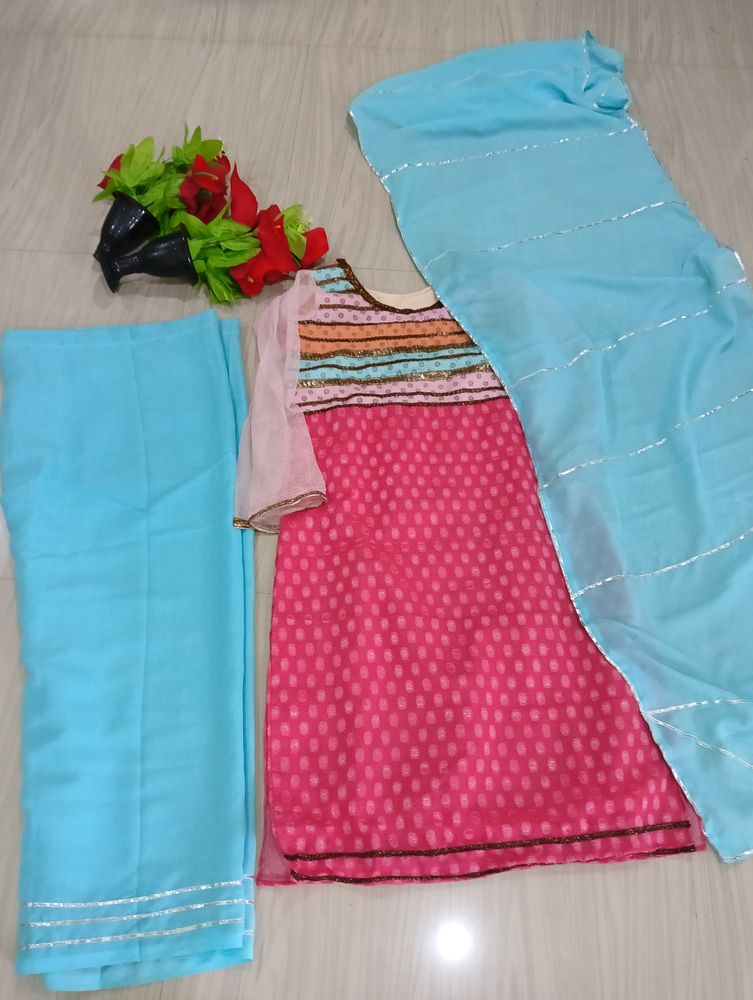 New Never Used Kurta Plazzo Set