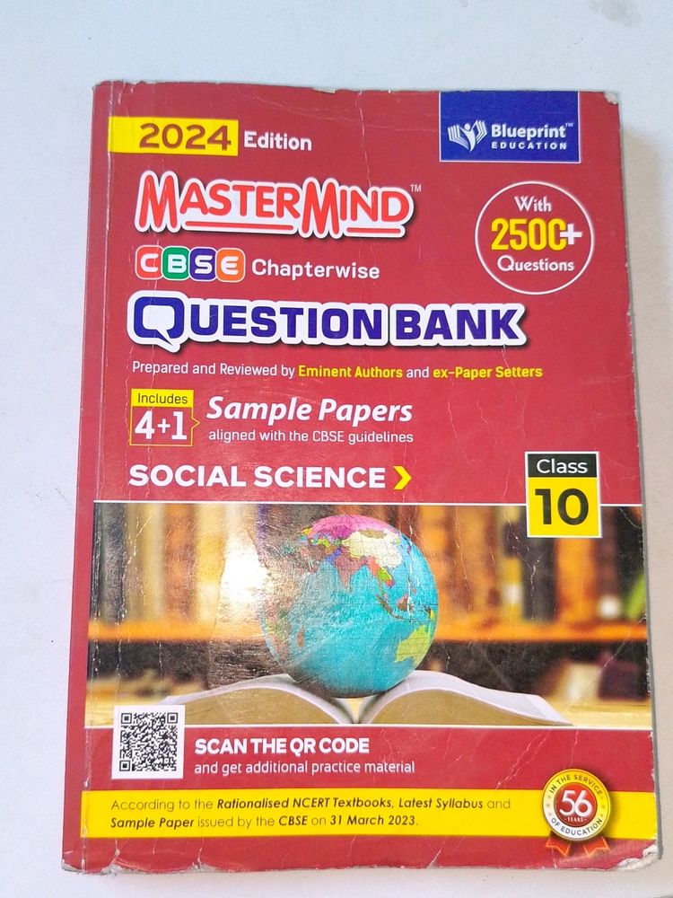 SST Question Bank For 10th CBSE Board Exam