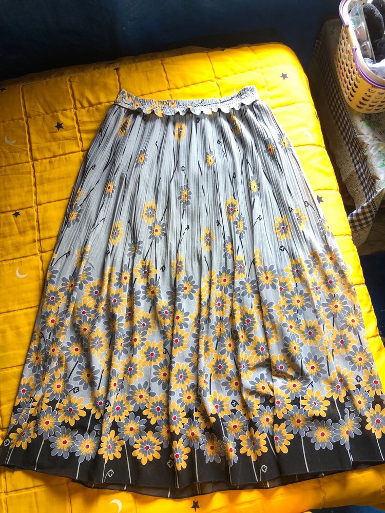 Vintage Floral Skirt