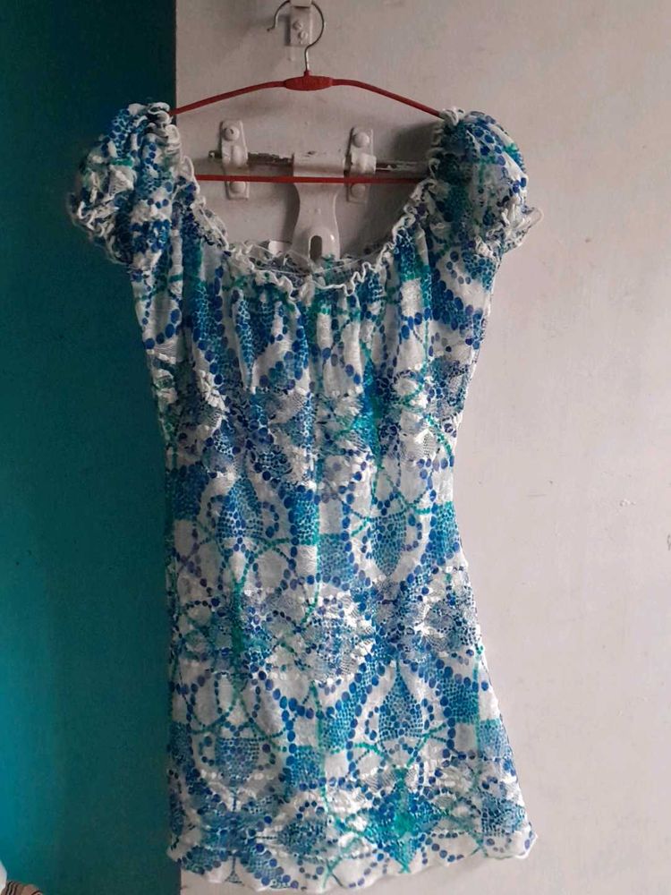 Embroidery Lace Dress