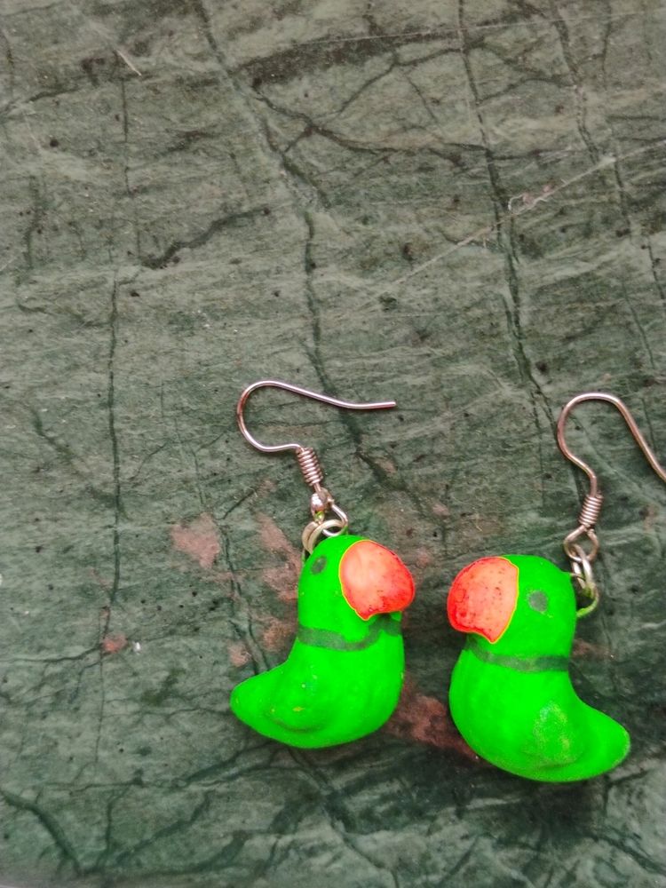 Parrot Earrings