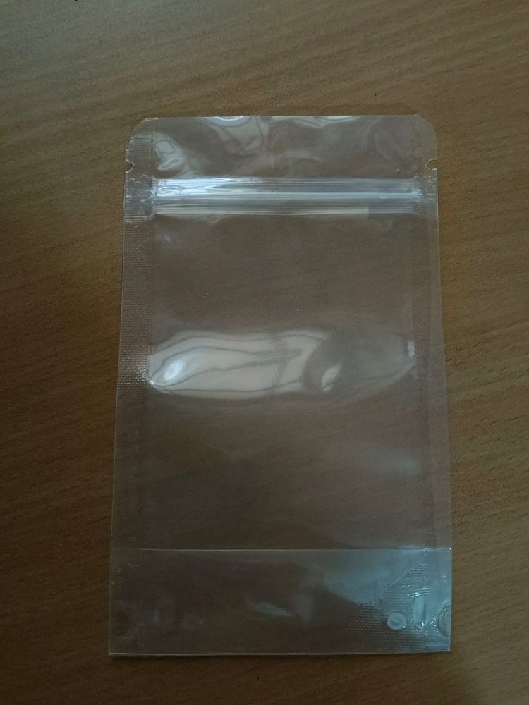 Empty Zip-lock Storage packets