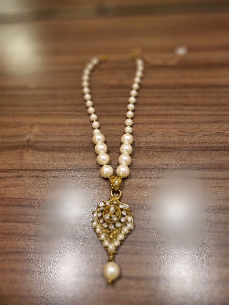 Pearl Necklace W PENDANT