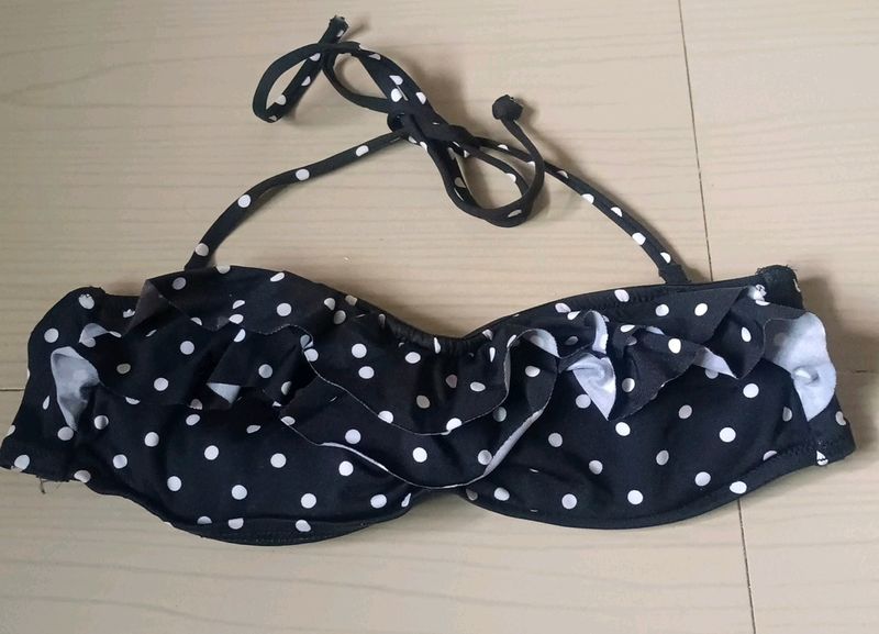 Black Polka Dot Bikini