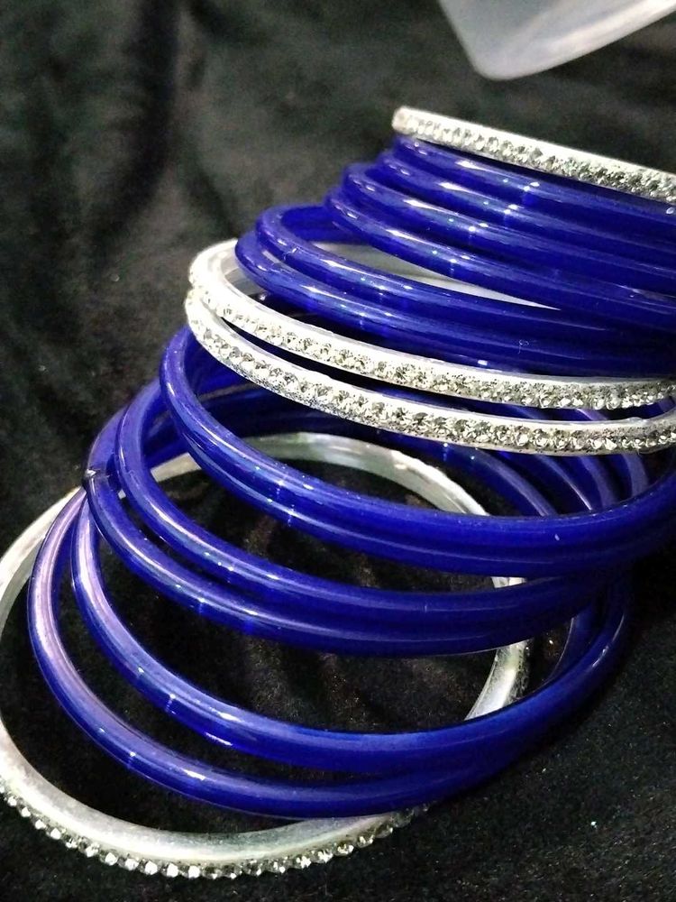 Blue Colour Bangles