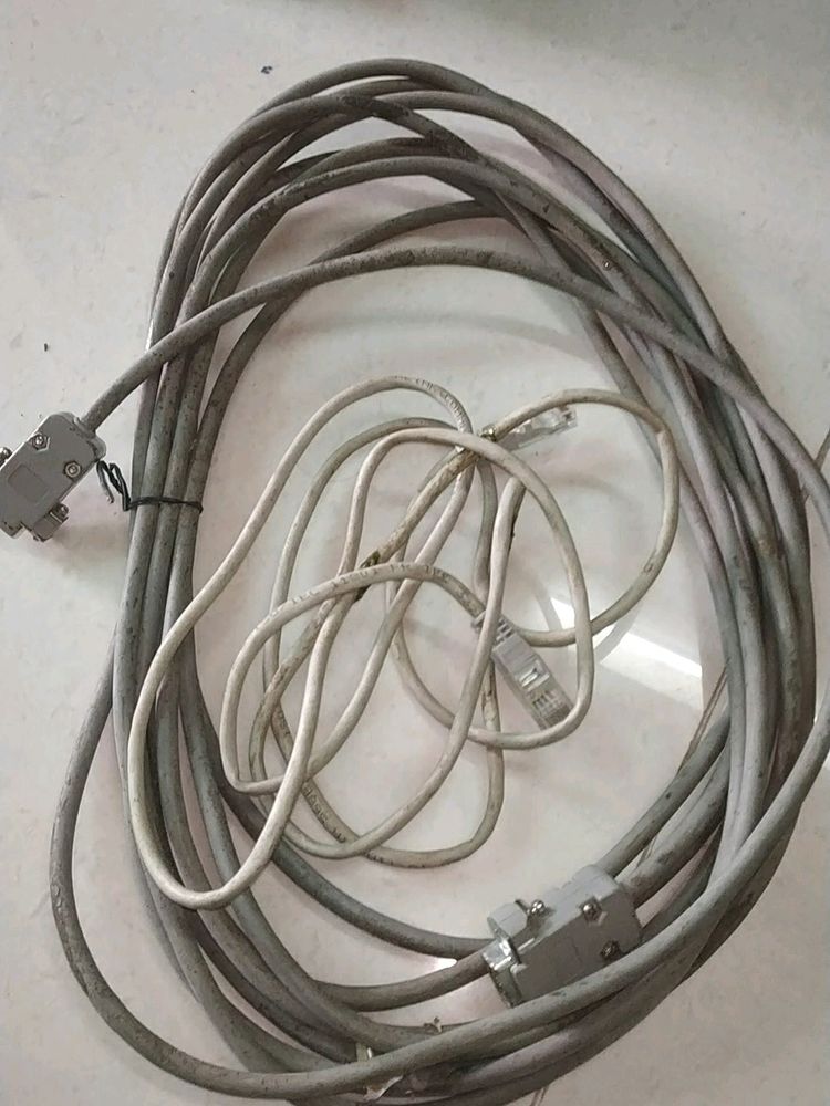 Computer Cables VGA And Network