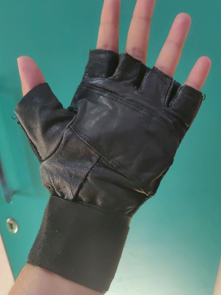 Gym Leather Gloves