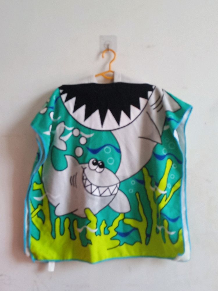 Shark Open Towel For Kids Boy