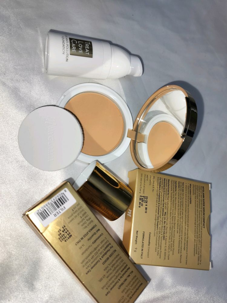 My Glamm Foundation And Super Serum Compact