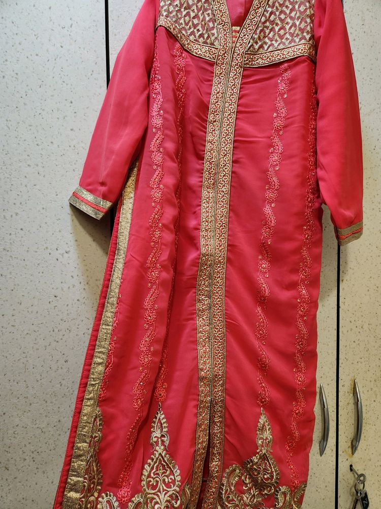 New DRESS with Matching Churidar And Duppata