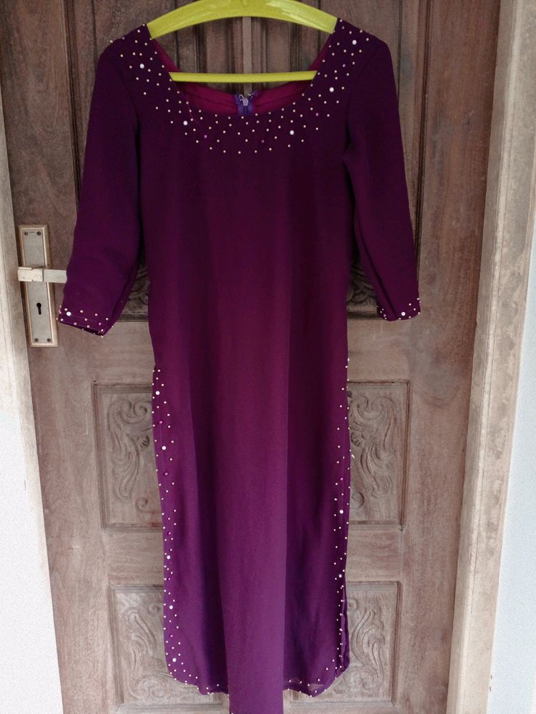 Handwork Kurta With Palazzo Set