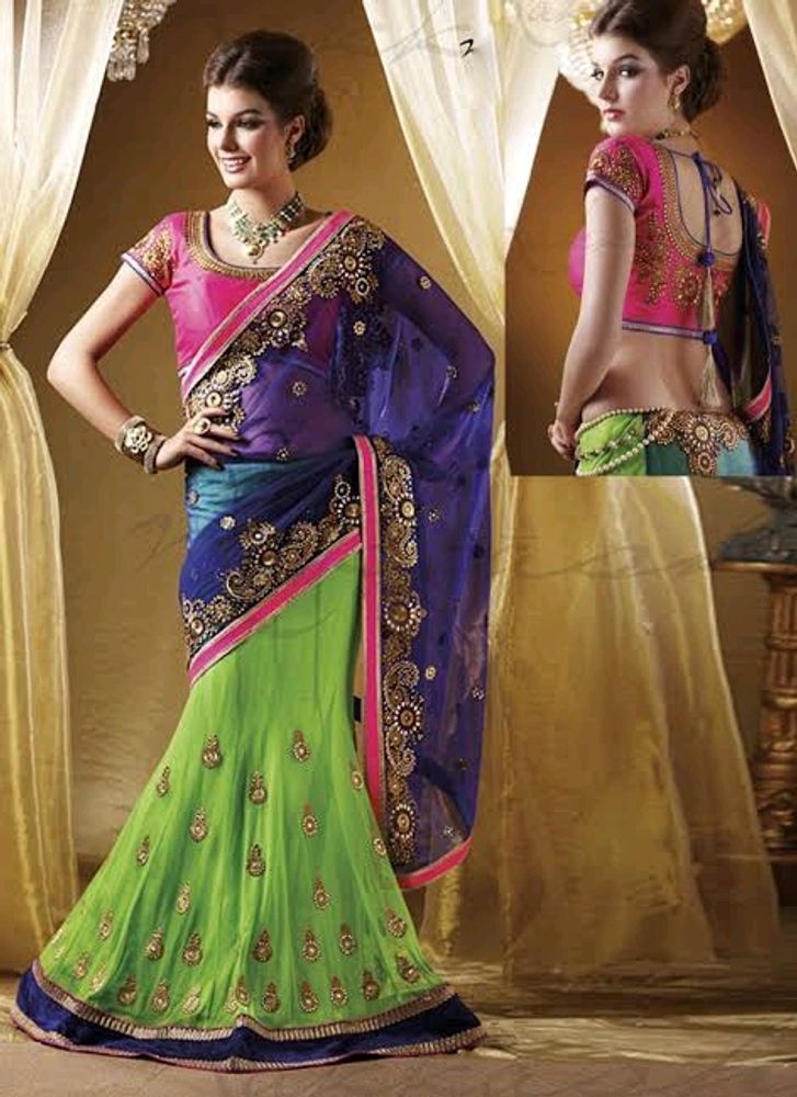 Beautiful Net Saree